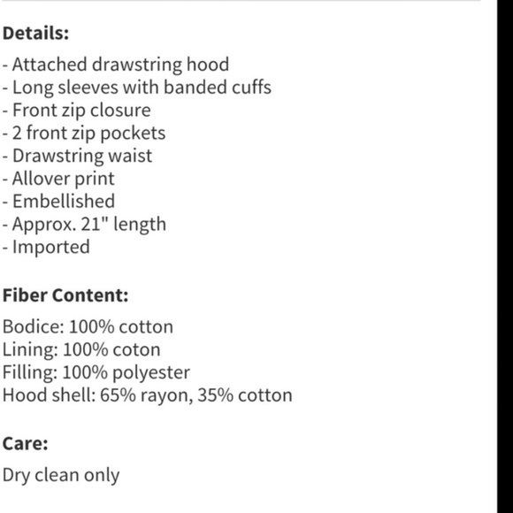 Free People Hooded Drawstring Jacket XS - Picture 4 of 6